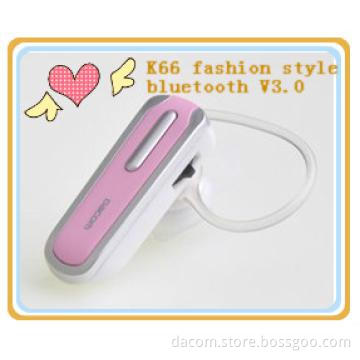 bluetooth mono ear hook .most fashion look & different color
